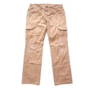 Mens J Brand Jeans Kane Utility Cargo in Saffron Khaki Tan sz 34
